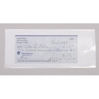 

Sirchie Fraudulent Check Bag, 3.5x8.5x0.005", 100 Pack