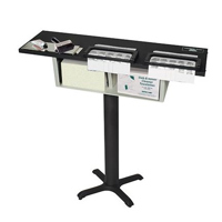 

Sirchie Pedestal Ink Slab and Roller Outfit with Double Cardholder