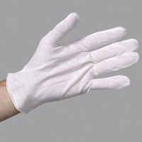

Sirchie Men's Cotton Gloves, White, 12-Pack