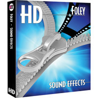 

Sound Ideas HD-Foley Sound Effects Library on Hard Drive, for Mac