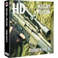 

Sound Ideas HD-Military & Weapons Sound Effects Library on Hard Drive, for Mac