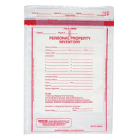 

Sirchie 9x12" Personal Property Inventory Bag, 100 Each