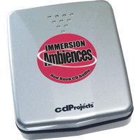 

Sound Ideas Immersion Red Book Audio Sound Effects Library Audio CD, 7 CDs