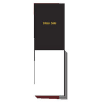 

Sirchie Lifted Print Backing Sheet Pads, 2.25x4", 50 Each, Gloss Black