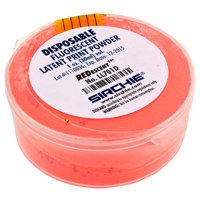 

Sirchie Disposable Red Fluorescent Latent Print Powder, 2 oz