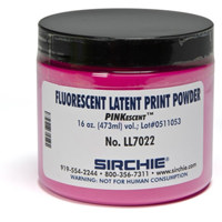 

Sirchie Pinkescent Fluorescent Latent Print Powder, 16oz (473ml)