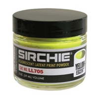 

Sirchie Disposable Yellow Fluorescent Latent Print Powder, 2 oz