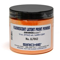 

Sirchie ORANGEescent Fluorescent Latent Print Powder, 16oz / 473ml