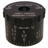 

Sightron 0.05 MRAD Tactical Elevation Turret for Many SIII Series Riflescopes