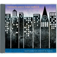 

Sound Ideas Metropolis Science Fiction Toolkit 2 Sound Effects Library Audio CD, 1CD