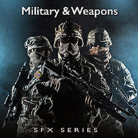 

Sound Ideas Military & Weapons SFX Series 812 Royalty Free Weapon Sound Effects and Military Atmospheres Library