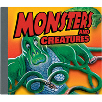 

Sound Ideas Monsters and Creatures Sound Effects Library Audio CD, 1 CD