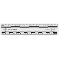 

Sirchie 6" Magnetic Evidence Scale, Black on White, Set of 10