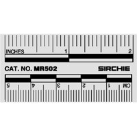 

Sirchie 2" Magnetic Photo Evidence Scales, Black on White, Set of 10