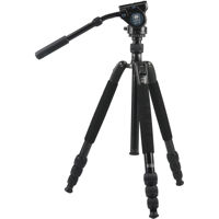 

Sirui N-2004SK NS Series Universal Aluminum Tripod / Monopod with VH-10 VH Series Fluid Video Head, 8.8 lb Capacity
