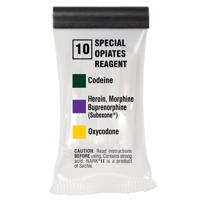 

Sirchie NARK II Special Opiates Reagent, Codeine, Heroin, Morphine, Buprenorphine (Suboxone) - 10 Test Box