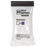 

Sirchie NARK II Dille-Koppanyi Reagent, Barbiturates, 10 Presumptive Drug Tests
