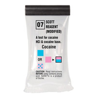 

Sirchie NARK II Scott Reagent (Modified), Cocaine Salts, Cocaine Base, 10 Tests