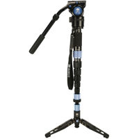 

Sirui P326SR 10X Carbon Fiber 6-Section Monopod with Feet and VH-10X Fluid Video Head