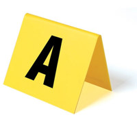 

Sirchie Scene Plastic Photo Evidence Alphabet (A-Z), Short