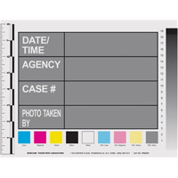 

Sirchie 8.5x11" Photo Scale and ID Cards, Pack of 25
