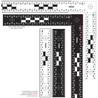 

Sirchie Reversible Photo Evidence Scale for Footwear and Tire Track Impression Comparisons, 300x150mm (11.81x5.90")