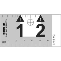 

Sirchie Big Numeral Reference Scale, 2"/5.08cm, Set of 12
