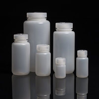 

Sirchie Nalgene 4 oz Translucent Colored HDPE Wide-Mouth Jars, 12-Pack