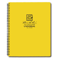 

Sirchie All-Weather Notebook, 8.5x11", 84 Pages (42 Sheets)