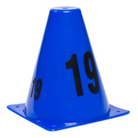 

Sirchie SIRCHMARK 6" Evidence Marking Cones, Set of 20, Sequence 1-20, Blue