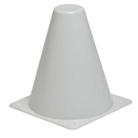 

Sirchie SIRCHMARK 6" Evidence Marking Cones, Set of 20, Blank, White