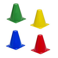 

Sirchie SIRCHMARK 6" Evidence Marking Cones Kit, Includes 20 Cones, Blank, Multicolor