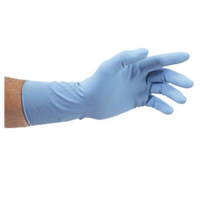 

Sirchie Powder-Free Latex Gloves, X-Large, Box of 50, Blue