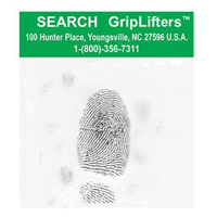 

Sirchie 2x2" GripLifters, Latent Print Lifting Mylar Cards, 100 EA