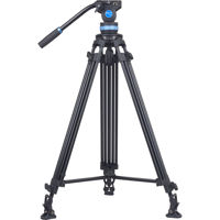 

Sirui SH-25 75mm Bowl Aluminum Tripod with Fluid Video Head & Spike Feet, 22 lb Capacity, 75" Height