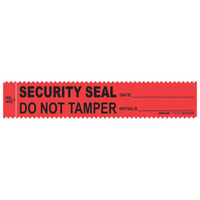 

Sirchie Evidence Integrity Strips, Security Seal, 100/Box, Red