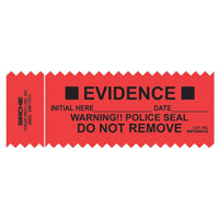 

Sirchie Evidence Integrity Shorts, Red, Police Seal, 100 Pack