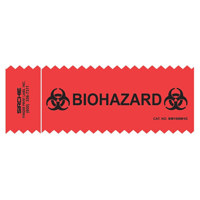 

Sirchie Evidence Biohazard Integrity Shorts, Set of 100, RED