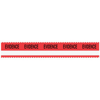 

Sirchie Evidence Tape, Red with White Stripe, 108'