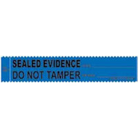 

Sirchie Sirchmark Evidence Strips, Sealed Evidence, 1.37x7", 100/Box, Blue