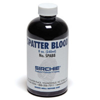 

Sirchie Spatter Blood for Classroom Instruction, 8oz, Physically Similar.