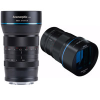 

Sirui 2 Lens Bundle, 24mm f2.8 1.33X Anamorphic Lens for Sony E, 50mm f1.8 Anamorphic 1.33X Lens for Sony E