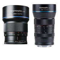 

Sirui 2 Lens Bundle, 24mm f/2.8 1.33X Anamorphic Lens with 50mm F1.8 Anamorphic 1.33X Lens for Fujifilm X-Mount