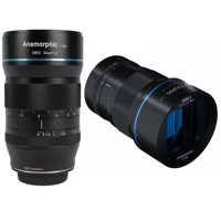 

Sirui 50mm F1.8 Anamorphic 1.33X Lens for MFT Mount Panasonic, Olympus, and Z CAM - With Sirui 35mm f/1.8 Anamorphic 1.33X Lens for M 4/3 Mount