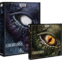 

Sound Ideas Creatures Sound Effects Library Bundle on CD & DVDs, 1 CD & 2 DVDs