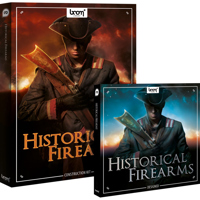 

Sound Ideas Historical Firearms Sound Effects Library Bundle on DVD & CD, 3 DVDs & 1 CD