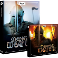 

Sound Ideas Medieval Weapons Sound Effects Library Bundle on CD & DVD, 1 CD & 2 DVDs