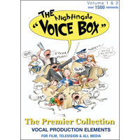 

Sound Ideas Nightingale Voice Box Sound Effects Library Volumes 1 & 2 CDs, 2 CDs
