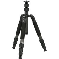 

Sirui T-2204S T-S Series Carbon Fiber Travel Tripod / Monopod, 33 lb Capacity, Black