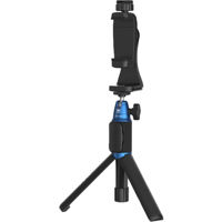 

Sirui TSH-01 Mini Tripod with Clamp & Selfie Stick with Bluetooth Remote Control for Smartphones, Black